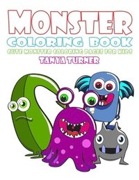 bokomslag Monster Coloring Book: Cute Monster Coloring Pages for Kids