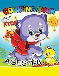 bokomslag Coloring Book for Kids Ages 4-8: Cute dog, horse, lion, sheep, turtle and more.. for Kids, Girls Ages 8-12,4-8