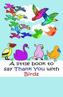 A Little book to say thank you with Birds 1