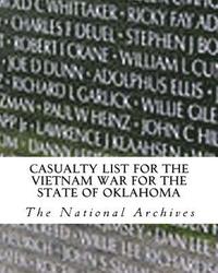 bokomslag Casualty List for the Vietnam War for the State of Oklahoma