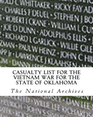 bokomslag Casualty List for the Vietnam War for the State of Oklahoma