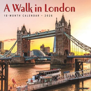 bokomslag A Walk in London 2026 12 X 12 Wall Calendar