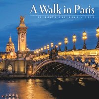 bokomslag A Walk in Paris 2026 12 X 12 Wall Calendar