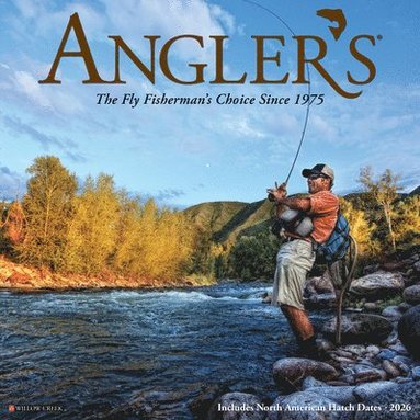 bokomslag Angler's 2026 12 X 12 Wall Calendar