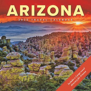 bokomslag Arizona 2026 12 X 12 Wall Calendar