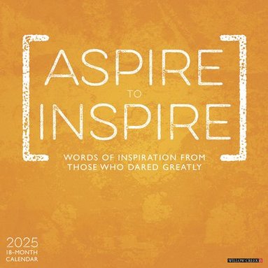 bokomslag Aspire to Inspire 2026 12 X 12 Wall Calendar