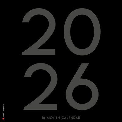 Willow Creek Press - Black & White Professional Large Grid 2026 12 X 12 Wall Calendar, Häftad