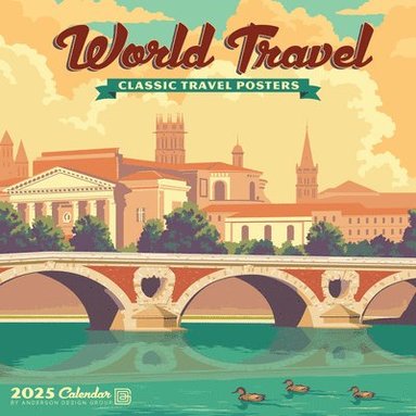 bokomslag World Travel (Adg) 2026 12 X 12 Wall Calendar