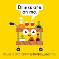 bokomslag The Art of David Olenick 2026 7 X 7 Mini Wall Calendar