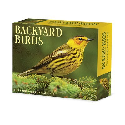 Backyard Birds 2026 5.4 X 6.2 Box Calendar