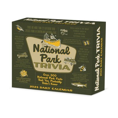 Willow Creek Press - National Park Trivia 2026 5.4 X 6.2 Box Calendar, Häftad