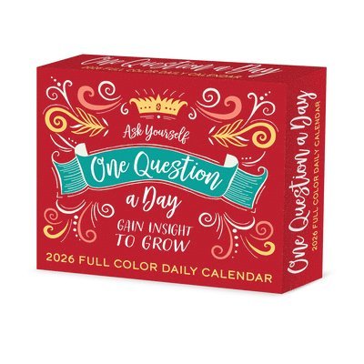 One Question a Day 2026 5.4 X 6.2 Box Calendar