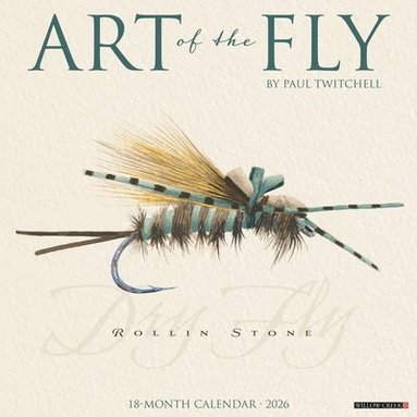 bokomslag Art of the Fly (Paul Twitchell) 2026 12 X 12 Wall Calendar