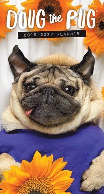 bokomslag Doug the Pug 2-Year 2026-27 3.5 X 6.5 Monthly Pocket Planner