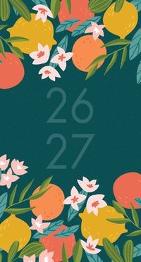 bokomslag Floral Punch 2-Year 2026-27 3.5 X 6.5 Monthly Pocket Planner
