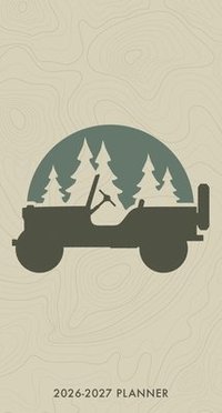 bokomslag Jeep 2-Year 2026-27 3.5 X 6.5 Monthly Pocket Planner