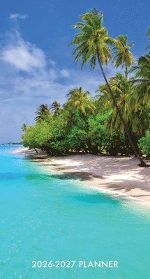 Willow Creek Press - Paradise 2-Year 2026-27 3.5 X 6.5 Monthly Pocket Planner, Häftad