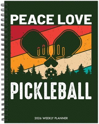 Willow Creek Press - Pickleball 2026 6.5 X 8.5 Weekly Monthly Softcover Planner, Häftad
