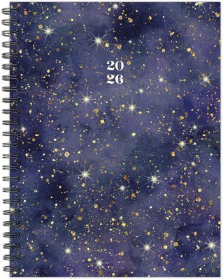 Willow Creek Press - Starry Night 2026 6.5 X 8.5 Weekly Monthly Softcover Planner, Häftad