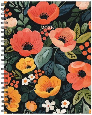 Willow Creek Press - Poppy Plans 2026 8.5 X 11 Weekly Monthly Softcover Planner, Häftad