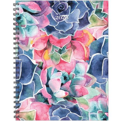 So Very Succulent 2026 8.5 X 11 Weekly Monthly Softcover Planner