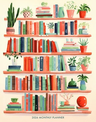 Boho Books 2026 7.5 X 9.5 Booklet Monthly Planner