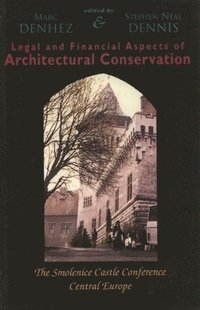 bokomslag Legal and Financial Aspects of Architectural Conservation