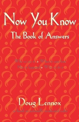 Doug Lennox - Now You Know, Häftad