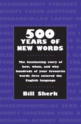 bokomslag 500 Years of New Words