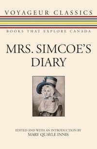 bokomslag Mrs Simcoe's Diary