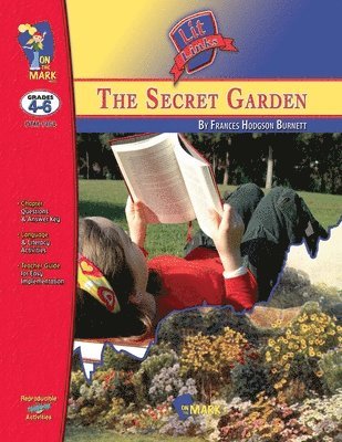 bokomslag Secret Garden, by Frances Hodgson Burnett Lit Link Grades 4-6