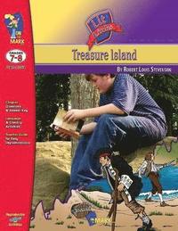 bokomslag Treasure Island, by Robert Louis Stevenson Lit Link Grades 7-8