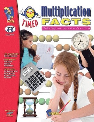 Ruth Solski - Timed Multiplication Drill Facts Grades 4-6, Häftad