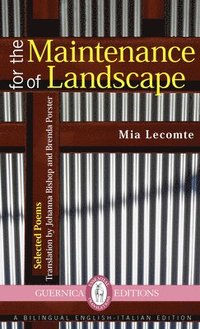 bokomslag For the Maintenance of Landscape Volume 1