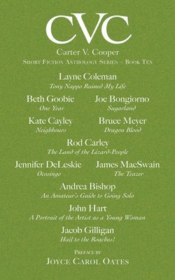 CVC10 Carter V Cooper Short Fiction Anthology: Book Ten