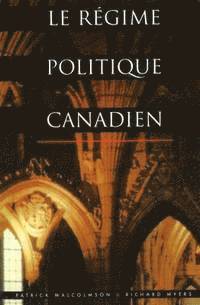 bokomslag Le Regime Politique Canadien