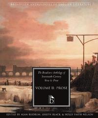 bokomslag The Broadview Anthology of Seventeenth Century Prose Vol II