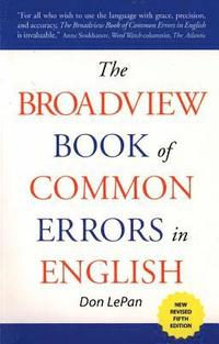 bokomslag The Broadview Book of Common Errors in English