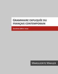 bokomslag Grammaire explique du franais contemporain