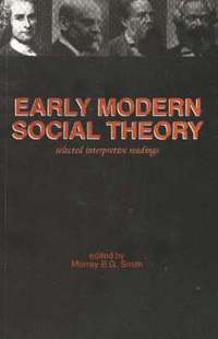 bokomslag Early Modern Social Theory
