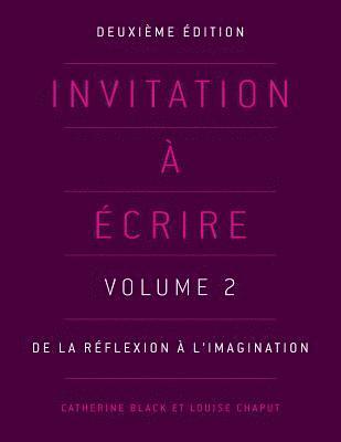 bokomslag Invitation a ecrire: Volume 2