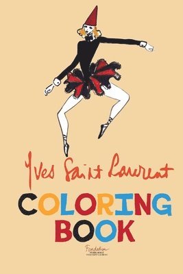 bokomslag Yves Saint Laurent Coloring Book