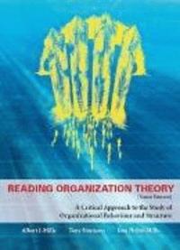 bokomslag Reading Organization Theory
