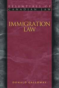 bokomslag Immigration Law