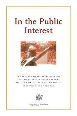 bokomslag In the Public Interest