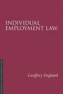 Geoffrey England - Individual Employment Law, 2/e, Häftad
