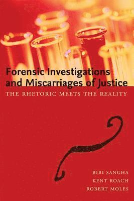 bokomslag Forensic Investigations and Miscarriages of Justice
