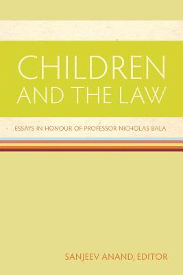 Sanjeev Anand - Children and the Law, Häftad