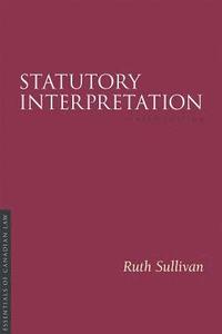 bokomslag Statutory Interpretation 3/e