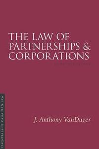 bokomslag The Law of Partnerships and Corporations, 4/E